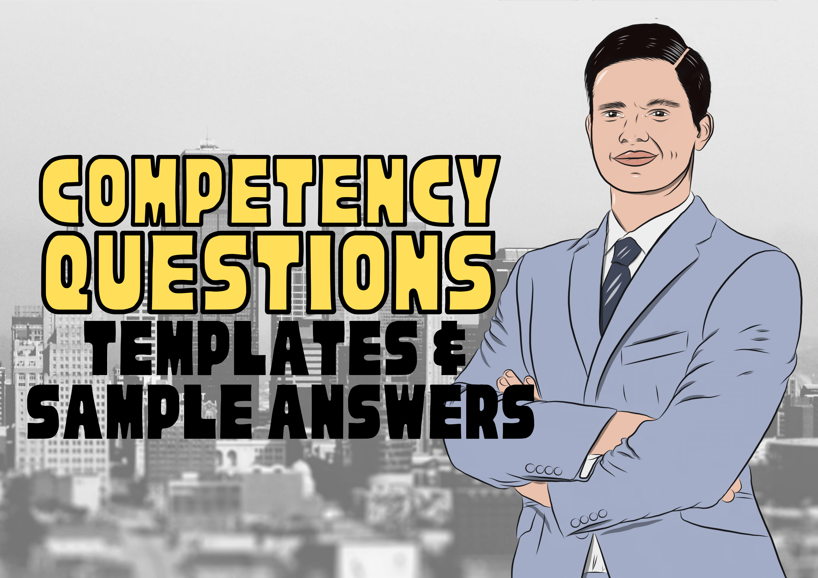 Competency question script templates and sample answers