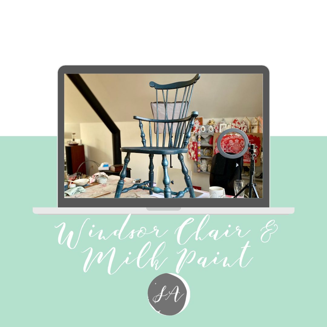 Windsor Chair Milk Paint Technique