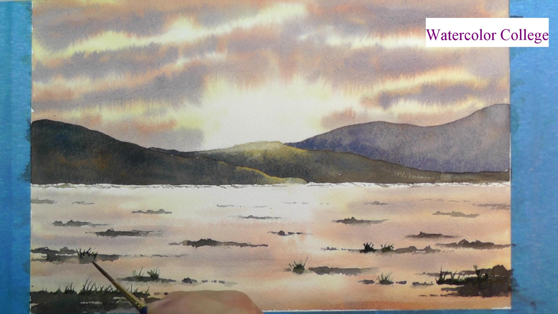 3 Watercolor Intermediate Course