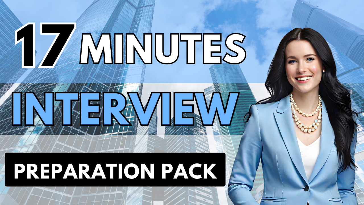 17 Minute Interview Prep Crash Course
