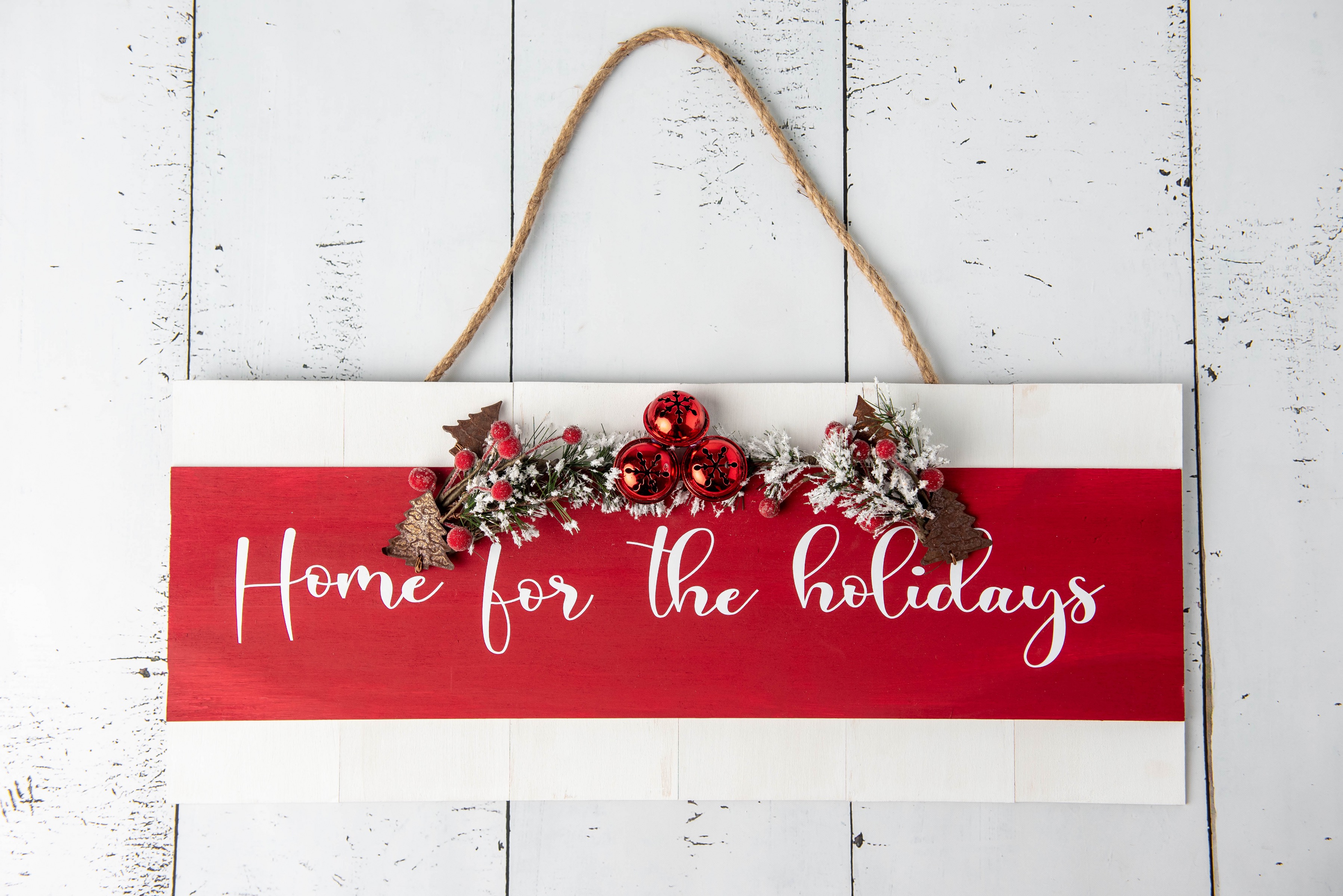 Home for the Holidays Sign