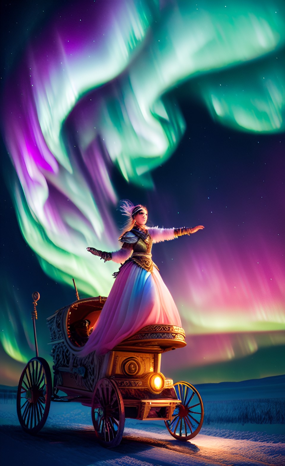 The Goddess Aurora A Mythical Legend of Light and Dawn