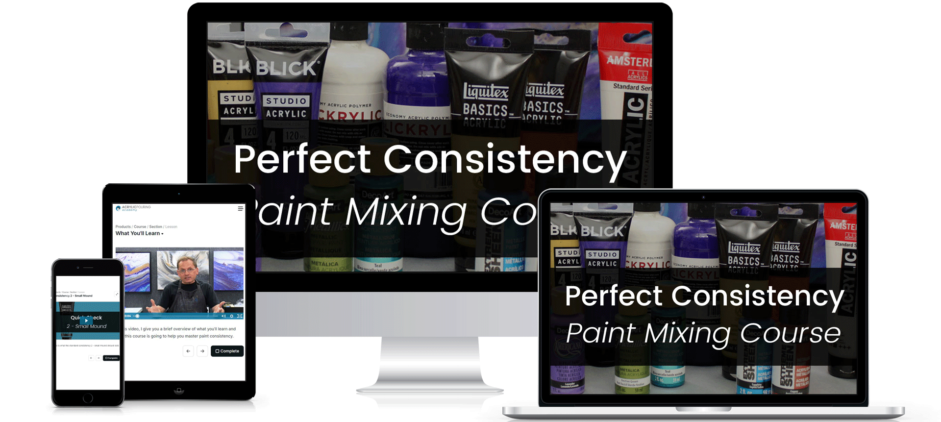 Perfect Consistency Paint Mixing Course