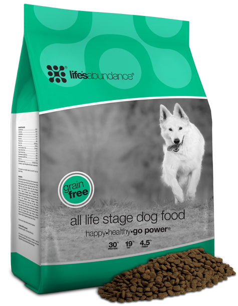 Dog food life clearance abundance