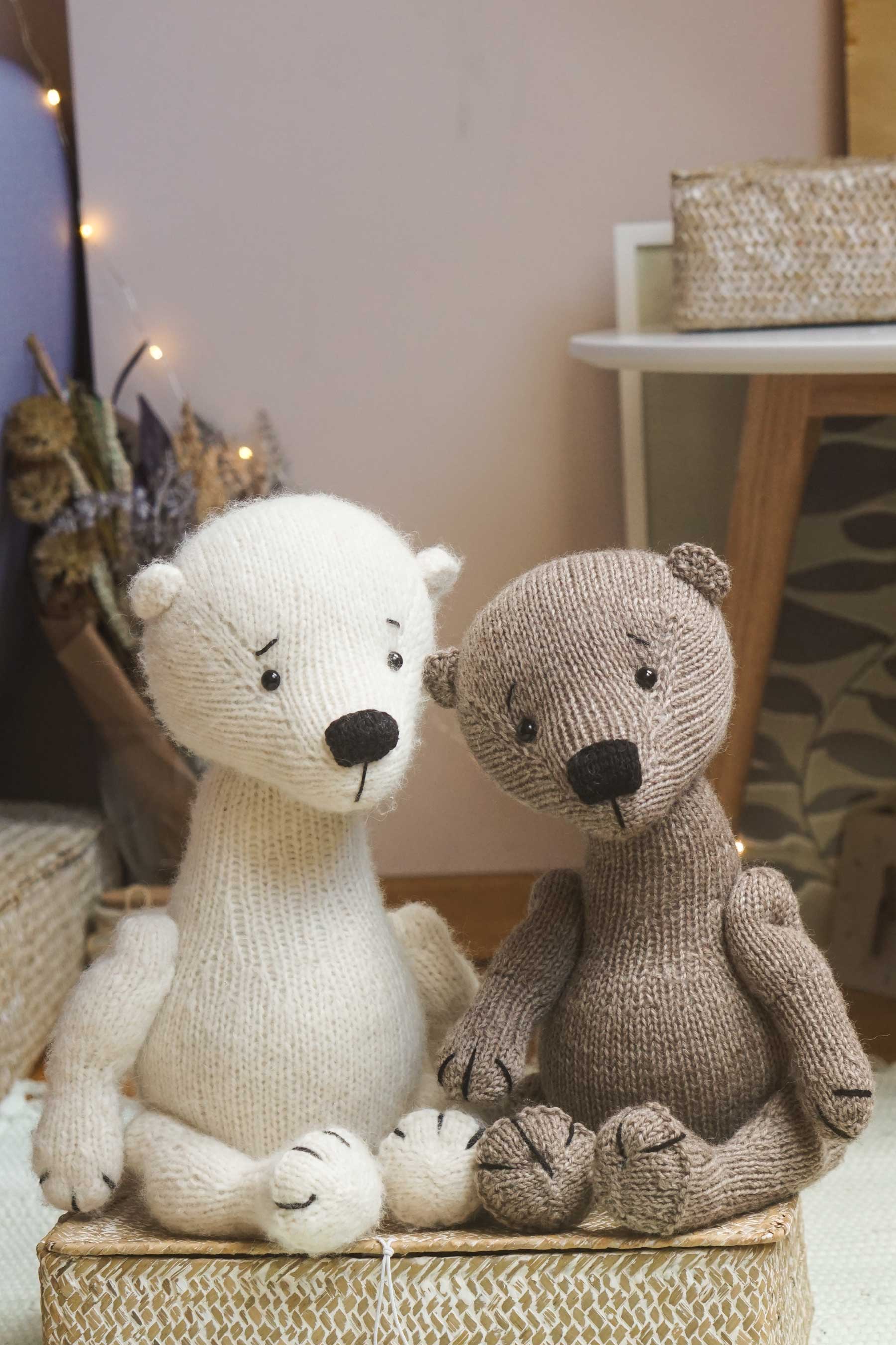 МК Полярный Мишка - Проект Спицами - автор Polushkabunny (Мария Ермолова)