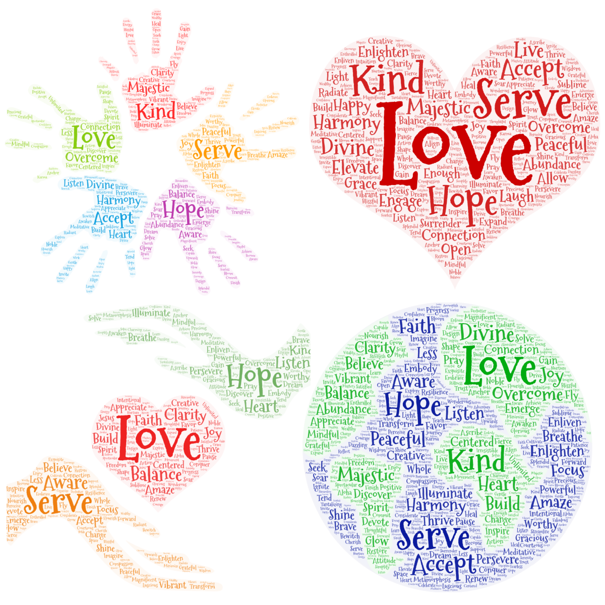 Word Cloud Art Prints 8690