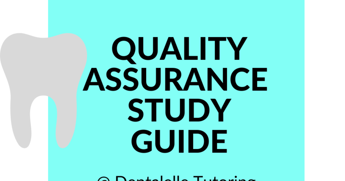 Quality Assurance Written Test Prep Course