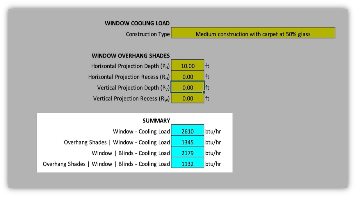 RTS Cooling Load Calculation Course