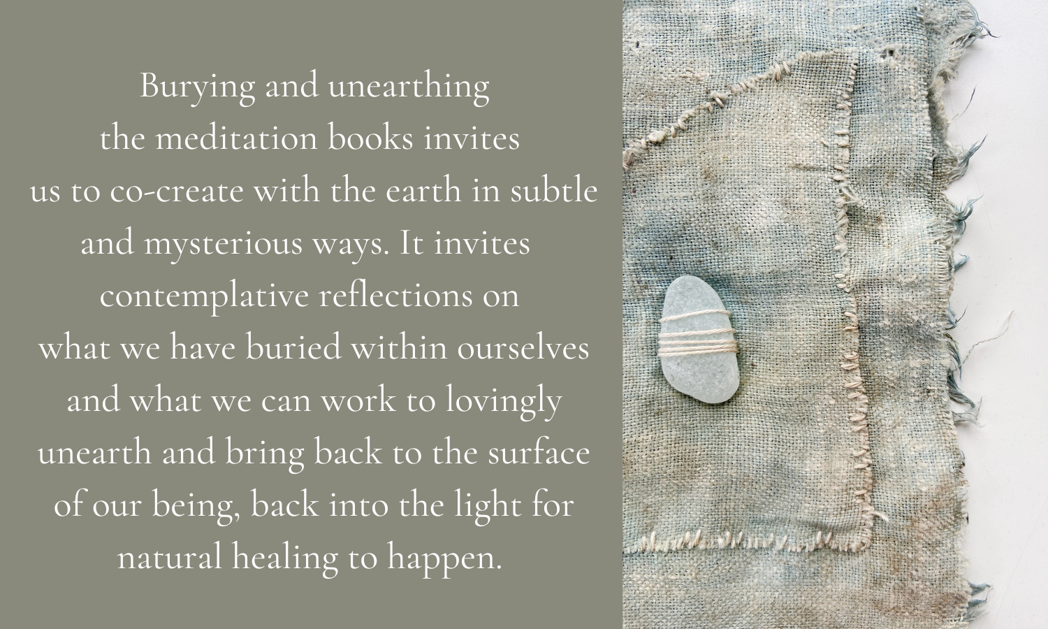 Make Fabric Meditation Books 55