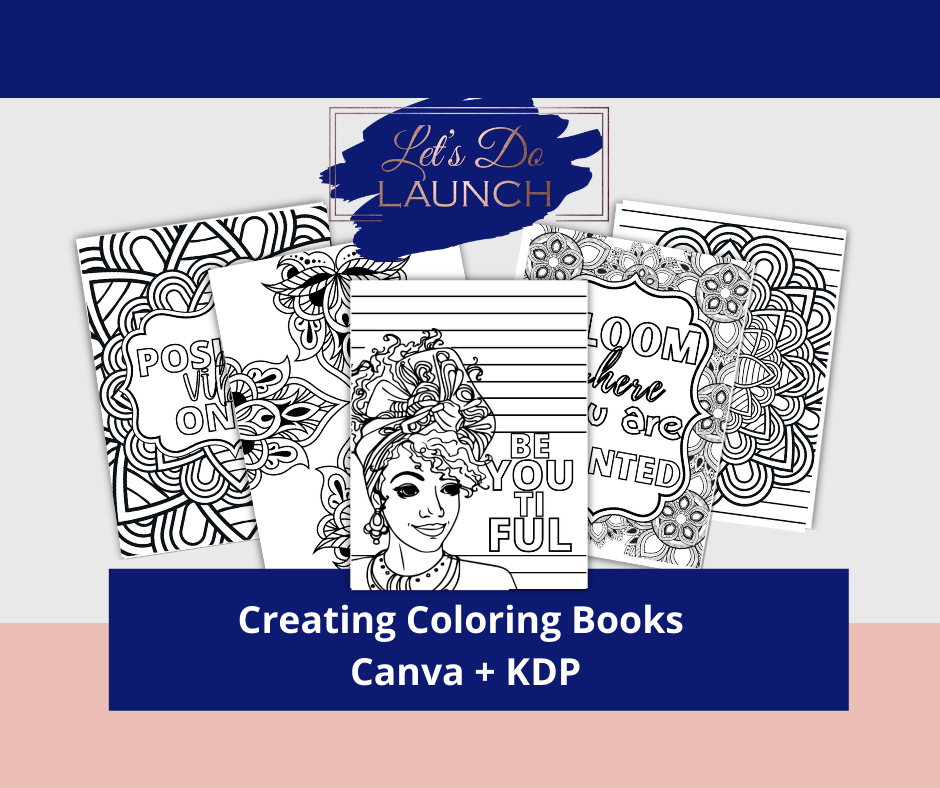 Creating Coloring Books in Canva + KDP