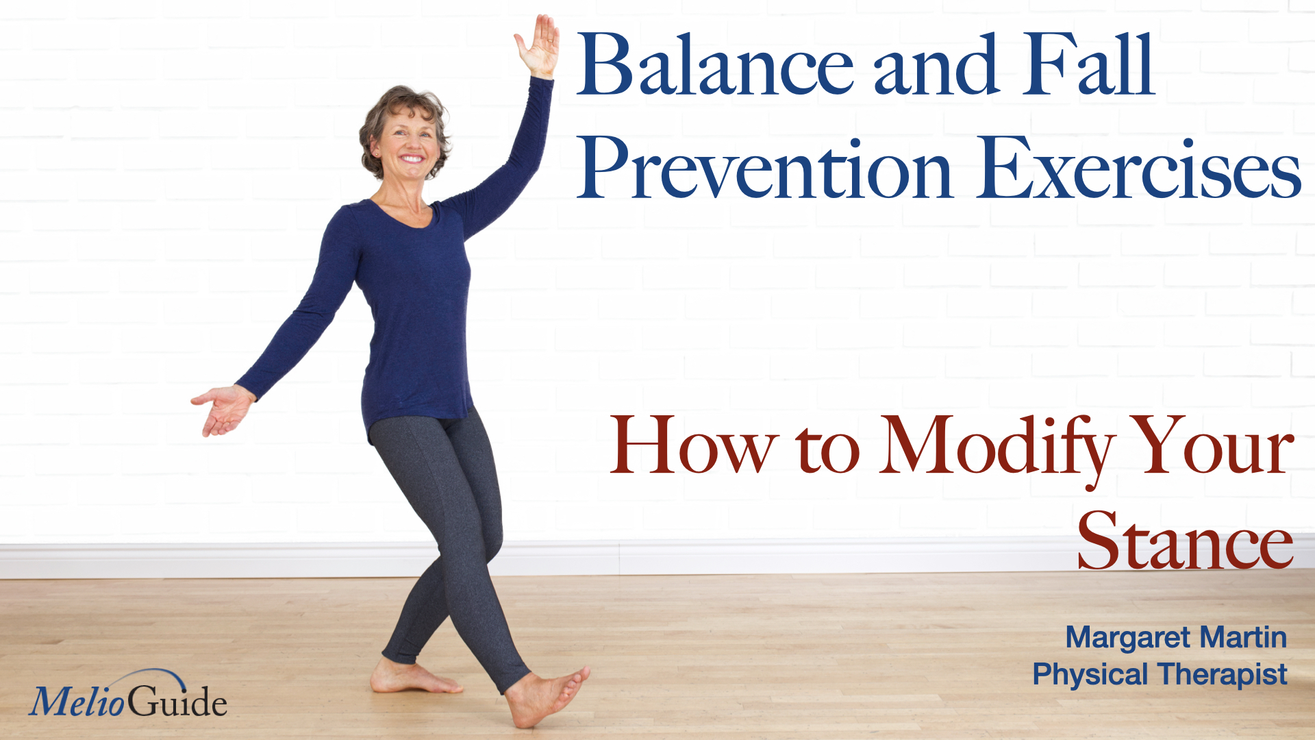 Beginner Balance Exercises Training Tip: How to Modify Your