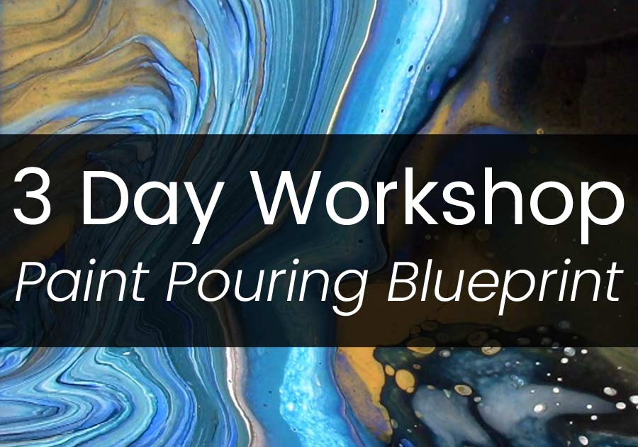 3day paint pouring blueprint